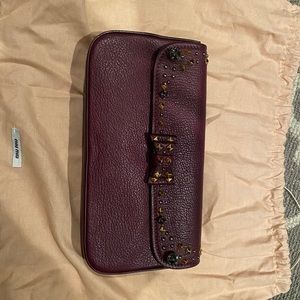 Miu miu clutch/ wallet